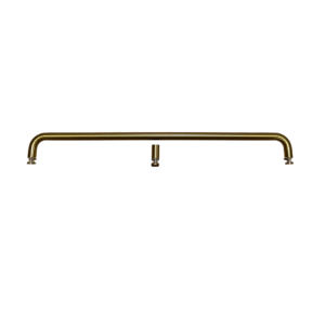 Glassfab Towel Bar and Knob Combo 24" No Metal Washers