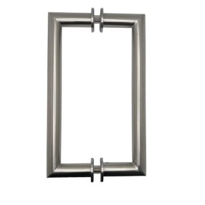 Glassfab Mitered 8" Back-to-Back Pull Handle