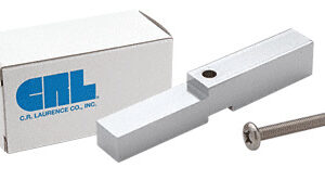 CRL Brite Anodized Adapter Block for Prima, Shell and Rondo Hinges