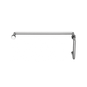 CRL Polished Chrome MT Series Combination 6" Pull Handle 24" Towel Bar