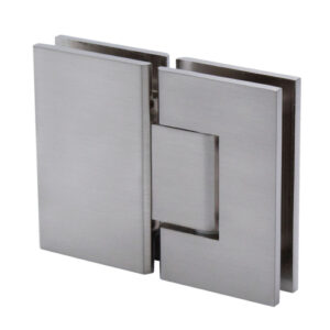 FHC Glendale Series 180 Degree Glass-to-Glass Hinge - Brushed Nickel