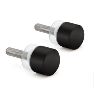 FHC Pull/Towel Bar - "Tall" Stud Replacement Cap - Matte Black