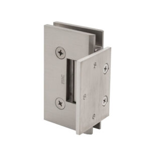 FHC Venice Square Wall Mount Hinge Offset Short Back Plate - Brushed Nickel