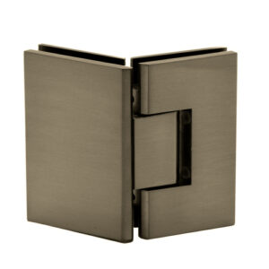 FHC Venice Series 135 Degree Glass To Glass Hinge - Brushed Bronze