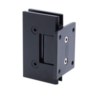 FHC Venice Series Wall Mount Hinge - Short Back Plate - Matte Black