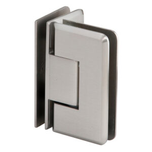 CRL Brushed Nickel Cologne 092 Series 90º Glass-to-Glass Hinge C0L092BN