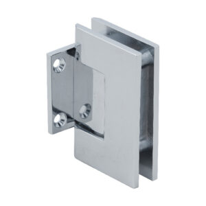 CRL Chrome Geneva Series 5 Degree Pre-Set Wall Mount Short Back Plate Hinge GEN574CH