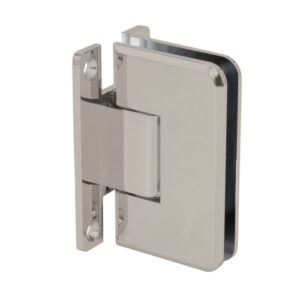 FHC Pasadena HD Wall Mount Hinge - H Back Plate - Brushed Nickel PASF1BN