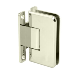 FHC Pasadena HD Wall Mount Hinge - H Back Plate - Polished Nickel PASF1PN