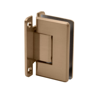 FHC Carolina Beveled Wall Mount Hinge Full Back Plate - Brushed Bronze CLNF1BBRZ