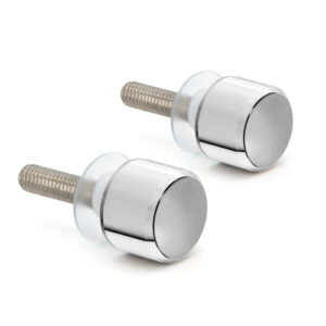 FHC Pull/Towel Bar - "Tall" Stud Replacement Cap - Polished Chrome