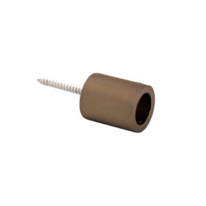 FHC Wall Mount Fitting for Support Bar - Brushed Bronze