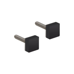 FHC Square Washer/Stud Replacement Set for Handles M6-1.0 Thread - Matte Black