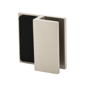 FHC Square Swinging Shower Door Stop - Brushed Nickel