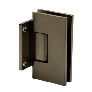 FHC Venice Series Wall Mount Hinge - Short Back Plate - Brushed Bronze VENS2BBRZ