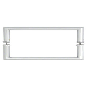 CRL 18" Chrome Back-to-Back Oval/Round Towel Bar