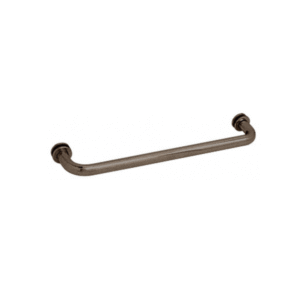 CRL Matte Black 24" BM Series Tubular Single-Sided Towel Bar