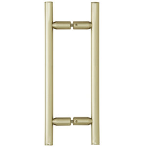CRL Brushed Bronze 8" Ladder Style Back-to-Back Pull Handles