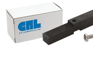 CRL Oil Rubbed Bronze Adapter Block for Prima, Shell and Rondo Hinges