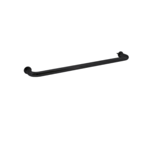 FHC 12" Wall Mount Towel Bar - Matte Black