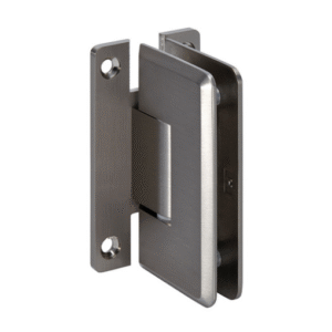 CRL Brushed Nickel Cologne 037 Series Wall Mount 'H' Back Plate Hinge
