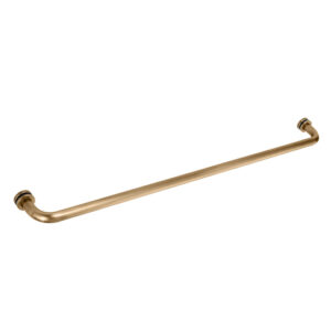 CRL Satin Brass 24" BM Series Tubular Single-Sided Towel Bar